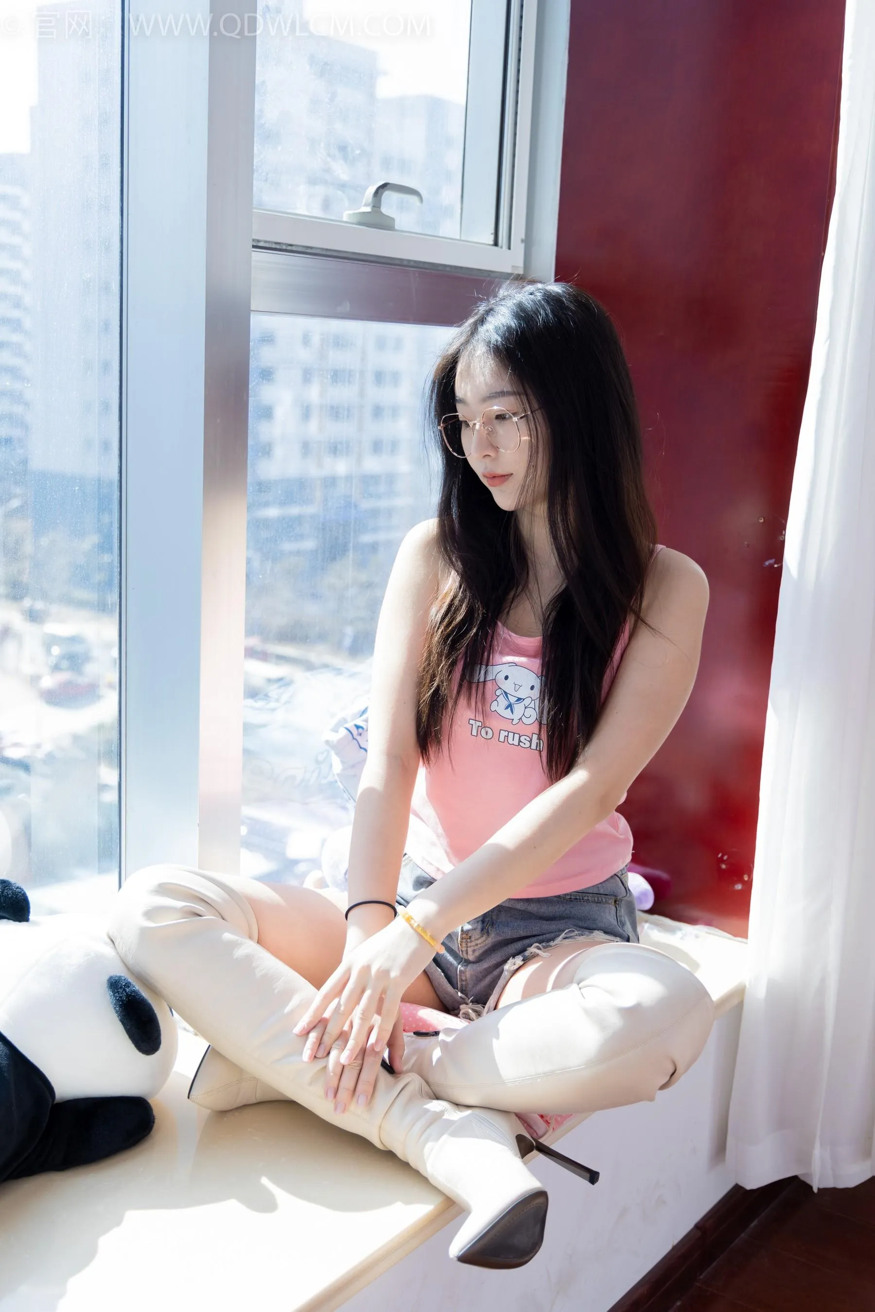物恋传媒 NO.1519 美兔-机车少女 [171P]插图2